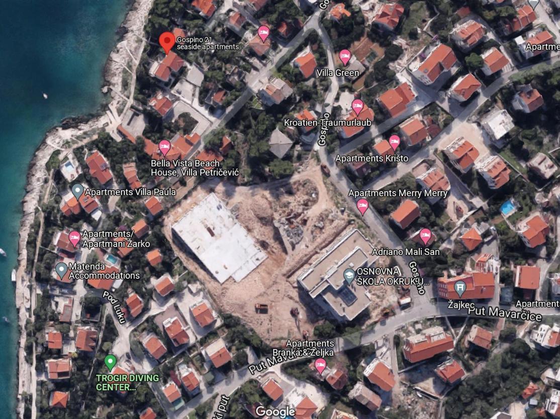 Seaside Apartments Trogir Exterior photo